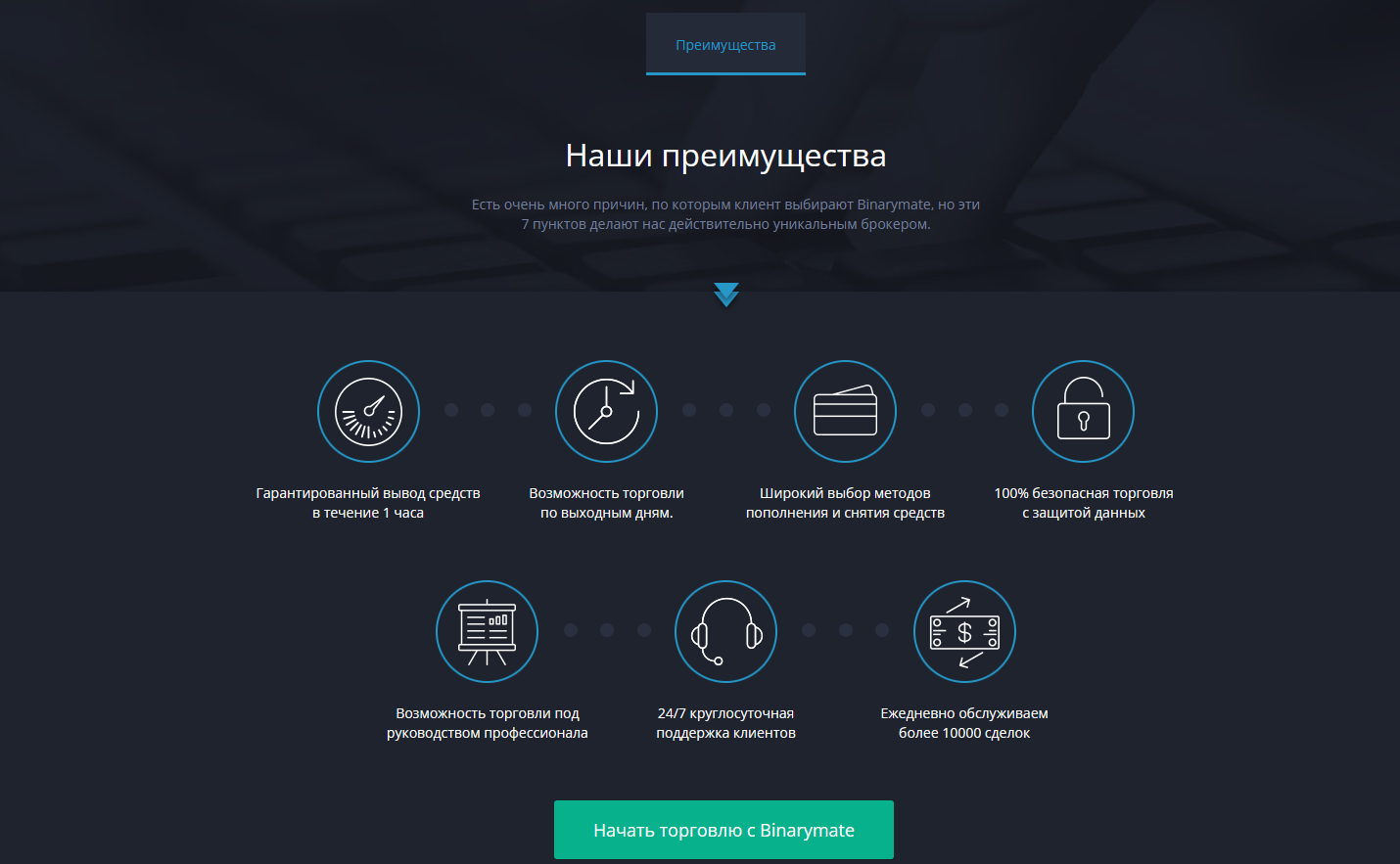 Binarymate обзор 2