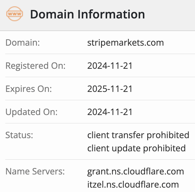 домен StripeMarkets