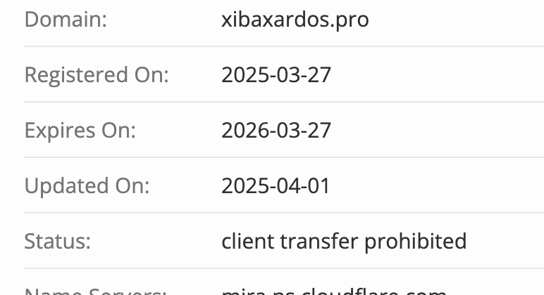 домен Xibaxardos