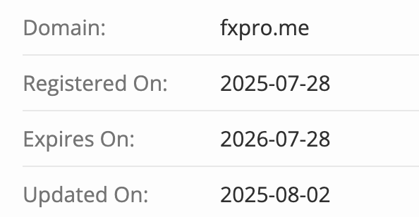 FX Pro / FX Pro AI домен