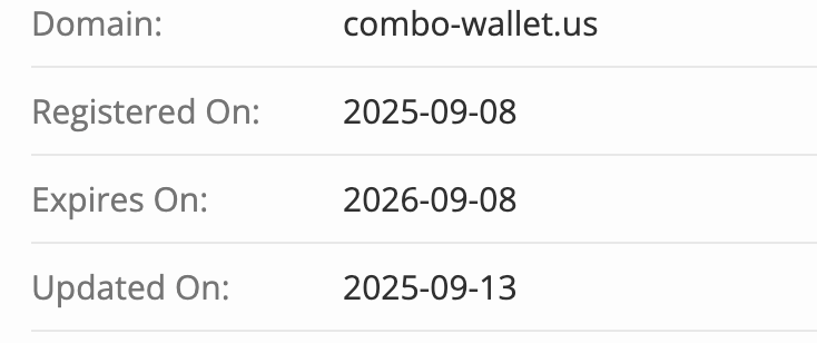 домен Combo Wallet