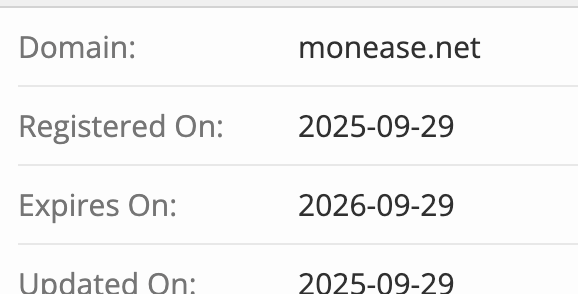 домен Monease