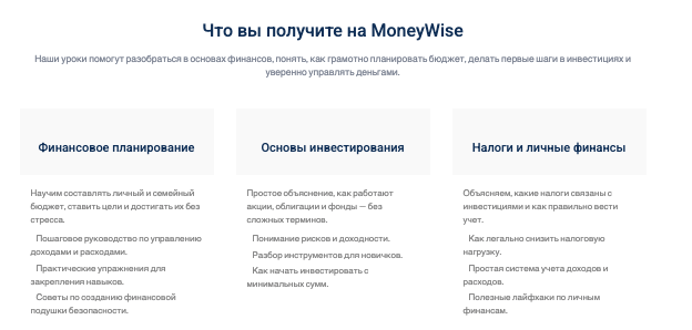 обзор MoneyWise