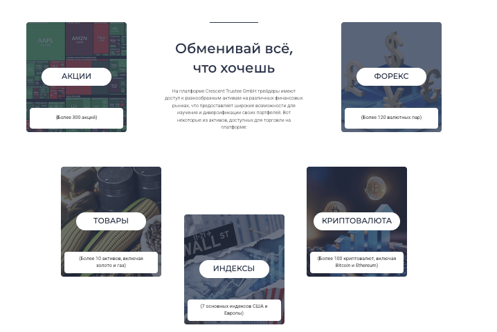 обзор на Crescent Trustee GmbH