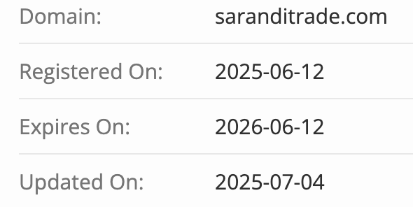домен Sarandi Trade