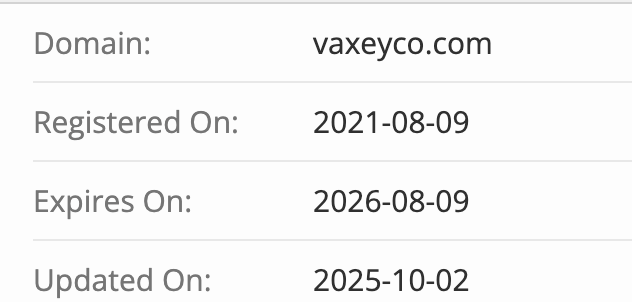 домен Vaxeyco