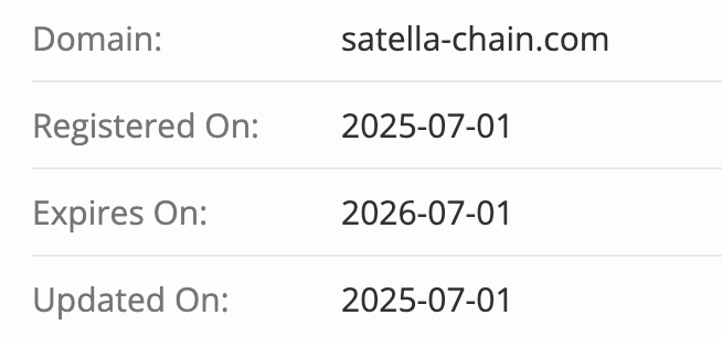 обзор на Satella Chain