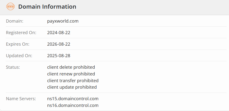 домен PayX