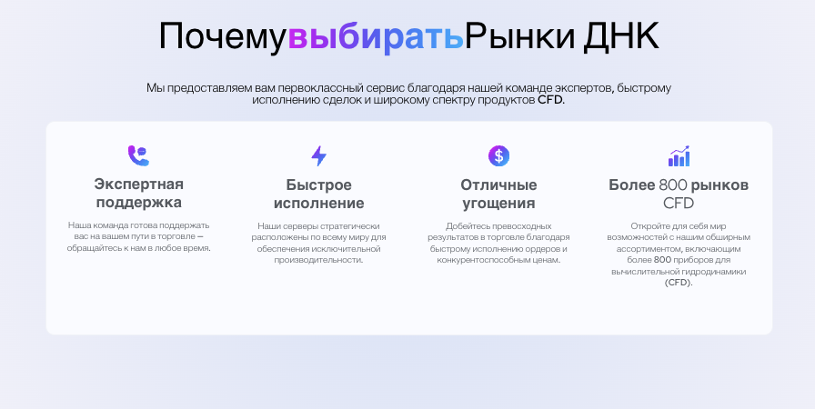 что известно? DNA Markets